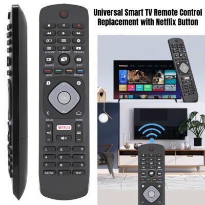 Universal Smart TV Fernbedienung Ersatz für LED LCD Fernseher mit Netflix Bu