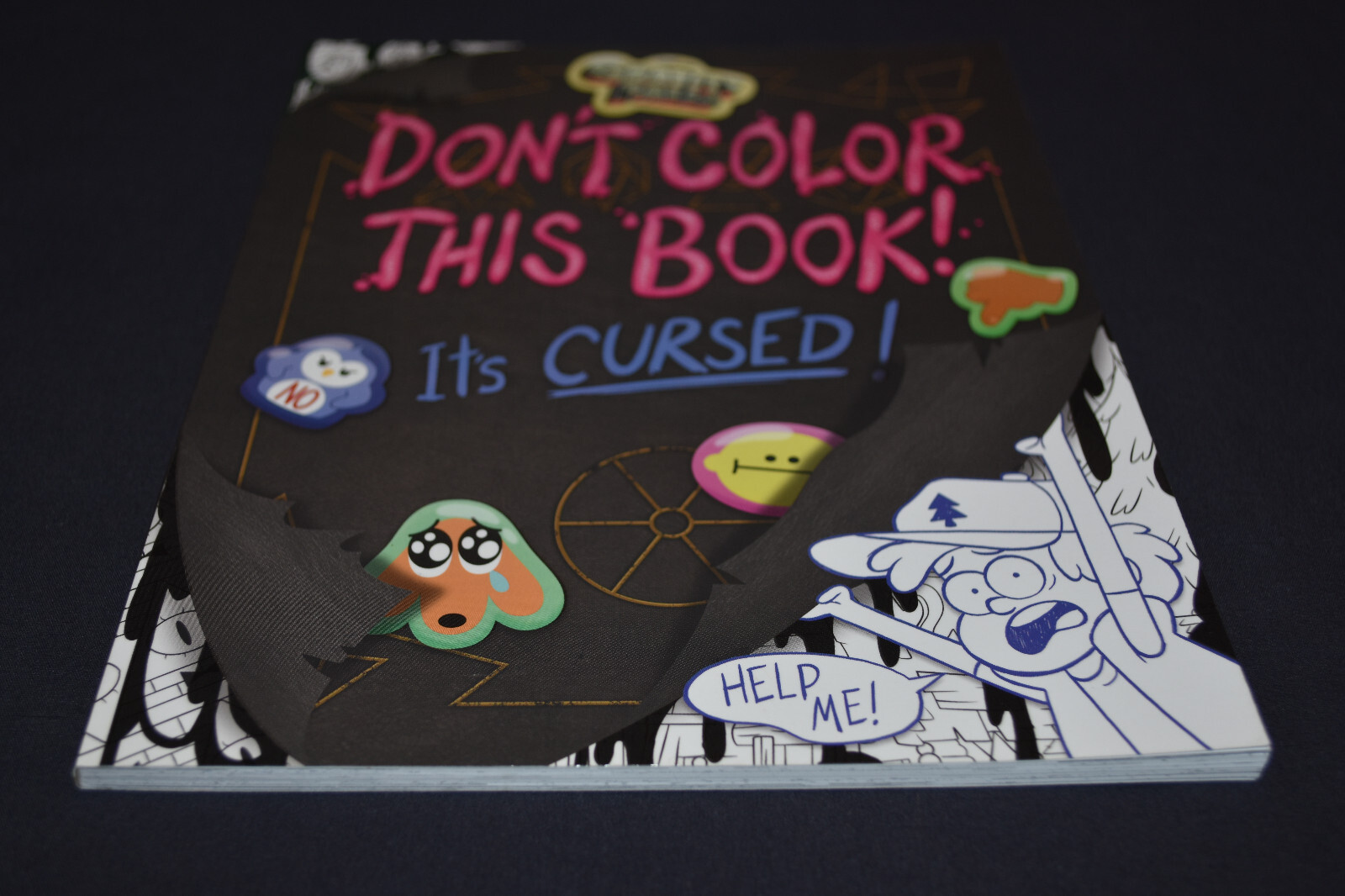 2017 Gravity Falls Don't Color This Book! It's Cursed! Coloring Book