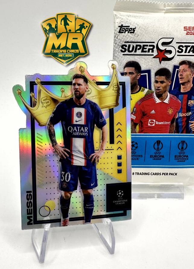 Topps UEFA Football Superstars 22/23 # Lionel Messi # ROY-LM