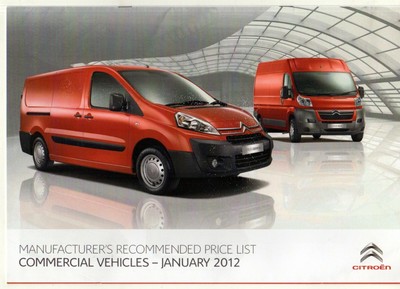 citroen berlingo van price list