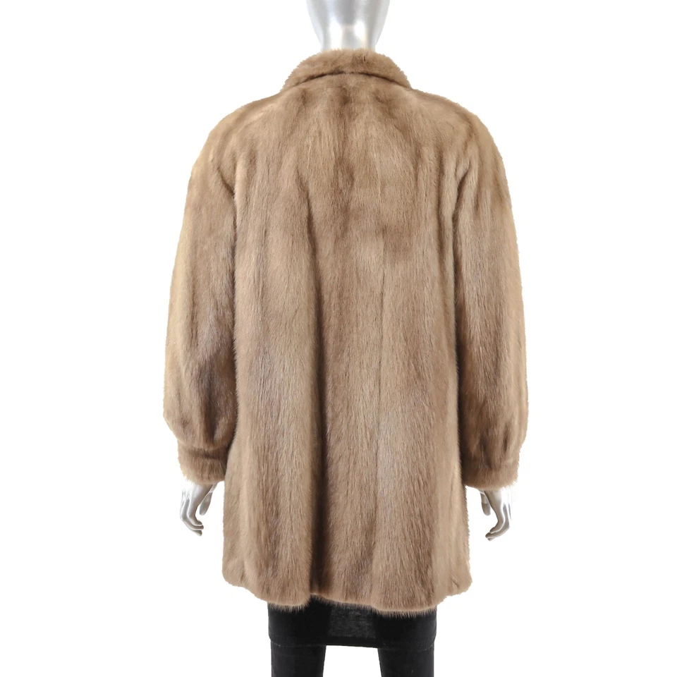 Cochecito visón marrón claro - Talla M Foto 4 de 4