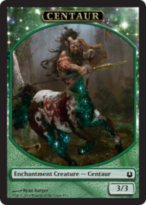 Centaur Token x1 - Born of the Gods - NM-Mint, English - Born of the Gods
