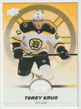 2023-24 UPPER DECK BOSTON BRUINS CENTENNIAL CENTURY TOREY KRUG 087/100 #42