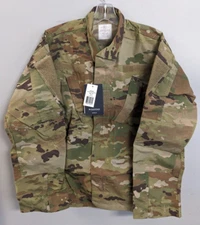 PROPPER F54952 ACU Coat 50/50 NyCo Ripstop Small Regular OCP Multicam BRAND NEW