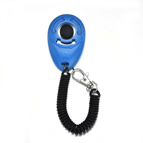 Haustier Hund Training Clicker Katze Welpe Knopf Klick Trainer Gehorsamshilfe Handgelenk ABS - Bild 14 von 28