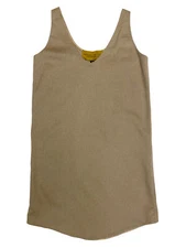 Hanley Mellon Women's Cashmere Blend Tank Dress 6 Cappucino