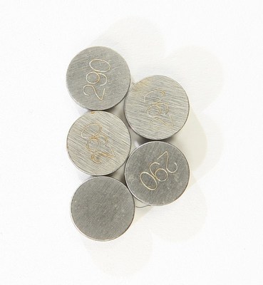 K&L Supply - 13-6788 - 9.50mm Valve Shim Refill, 2.90mm (5 Pack