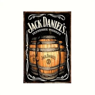 Blechschild Jack Daniels Tennessee Whiskey 20x30cm Retro Vintage TEL138