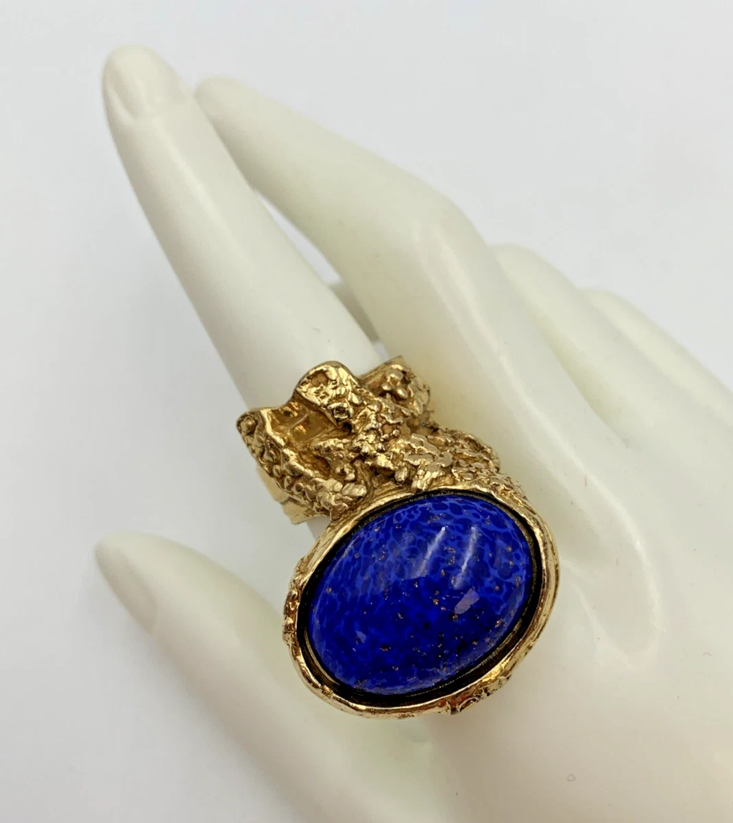 超希少　サンローラン　アーティ　リング　ラピスラズリ Ysl Arty Ring - Etsy