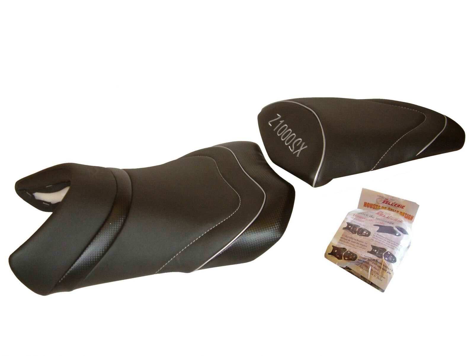 Revêtement selle Kawasaki Z1000SX de 2010 à 2016 idéal pour les longs voyages