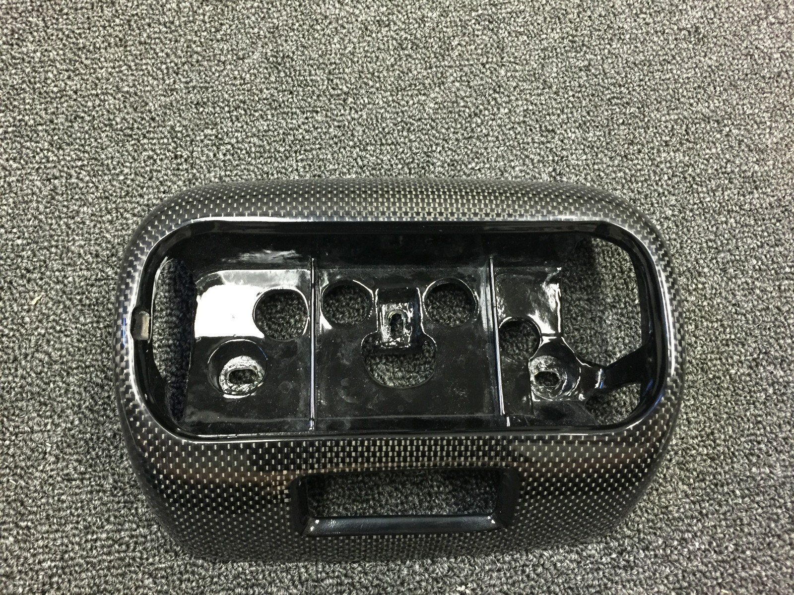 Ferrari 360 Coupe, Carbon Fiber Interior Light Bezel, Dome Light Trim, 1x1, New