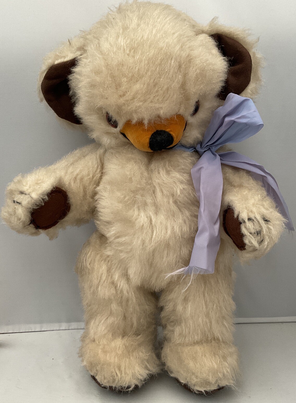 Vintage Merrythought Jointed Cheeky Bear Bells in both ears 15 