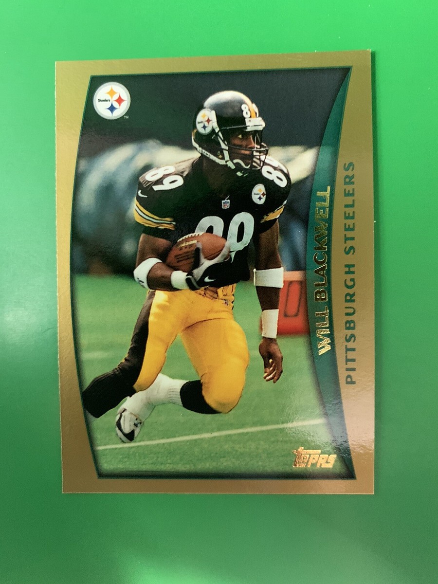 1998 Topps Will Blackwell Pittsburgh Steelers #162 | eBay