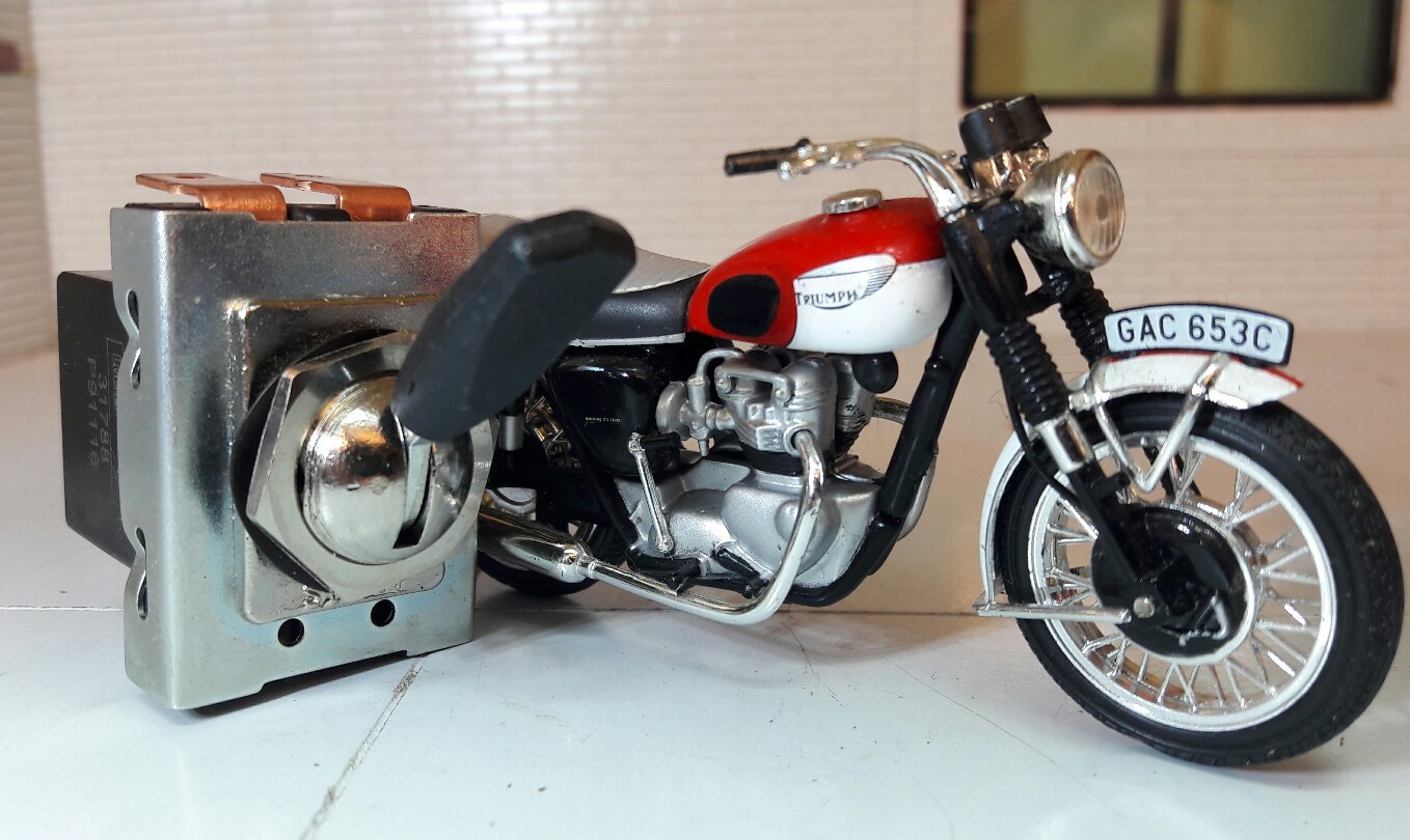 Triumph T160 BSA Norton Commando HeadLight Light Master Switch OEM Genuine Lucas