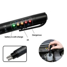 Auto Brake Fluid Oil Tester Detection Pen with 5 LED indicator Car Testing Tool