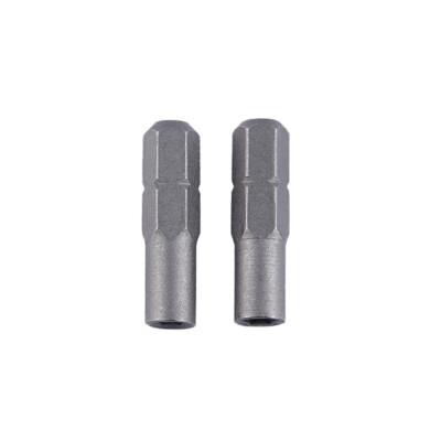 Screwdriver Bit Adapter Micro Inserts Bits 6.35mm 1/4'' Adapter To 4mm Hex Hol x3