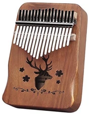 17 Keys Kalimba Thumb Piano High Quality Wood Mbira Body Musical Instruments