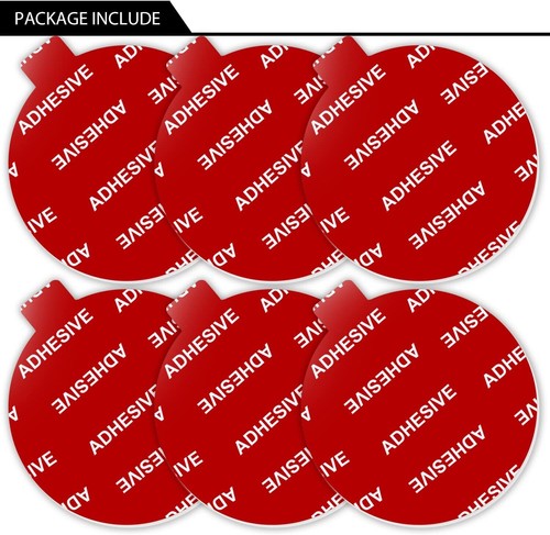 6 Pcs Double Sided Adhesive Sticker Pads for Dashboard Suction Cup Phone Mount - Picture 7 of 7