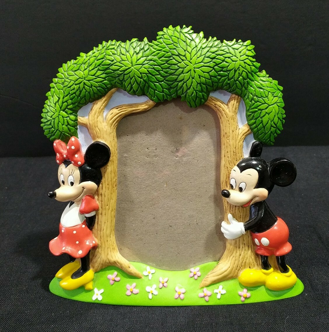 Walt Disney 3D Mickey Mouse & Minnie Tree Picture resin Photo Frames 5