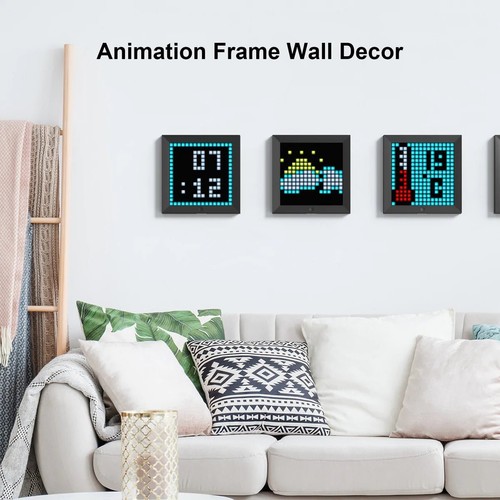 Moldura de parede Divoom Pixoo pixel art