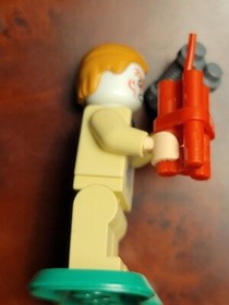 LEGO Minifigure Aldrich Killian sh067 Marvel SuperHeroes 76006 Glow In Dark Head