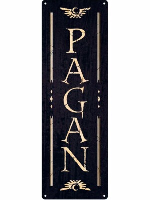 Pagan In Runes SMALL Iron On Embroidered Patch Norse Mythology Viking Black Metal Style Patch - Denmark - Foto 8