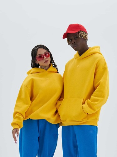 Basic Hoodie Sweatshirt Baumwolle Cotton Unisex - 第 15/93 張圖片
