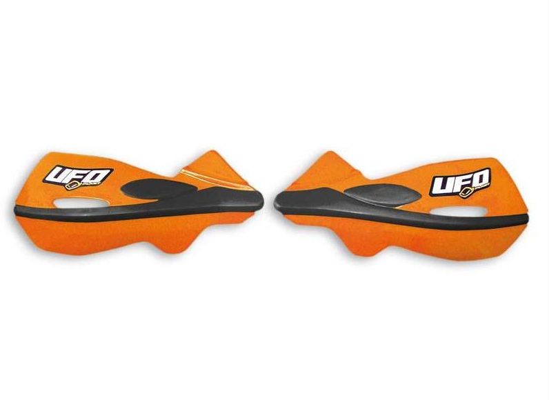 Protège-mains UFO orange anti-casse de levier pour moto KTM 1998-2009