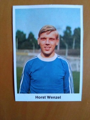 Horst Wenzel, Sammelbild, 1970/71,Arminia Bielefeld,#423, Bergmann   