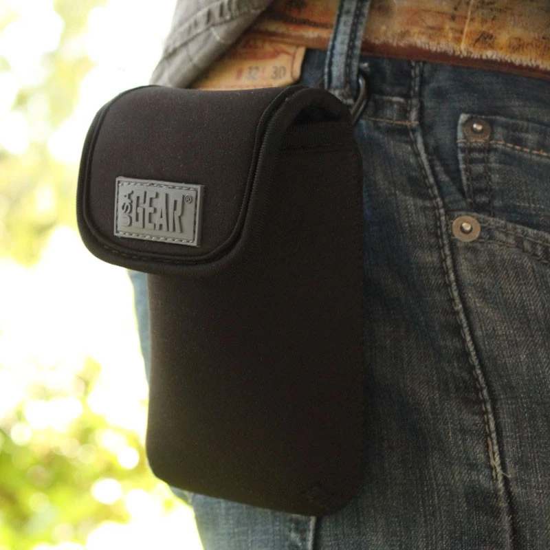 USA GEAR Camera Case with Carabiner, Belt Loop & Scratch-Resistant Interior - Image 4 of 4