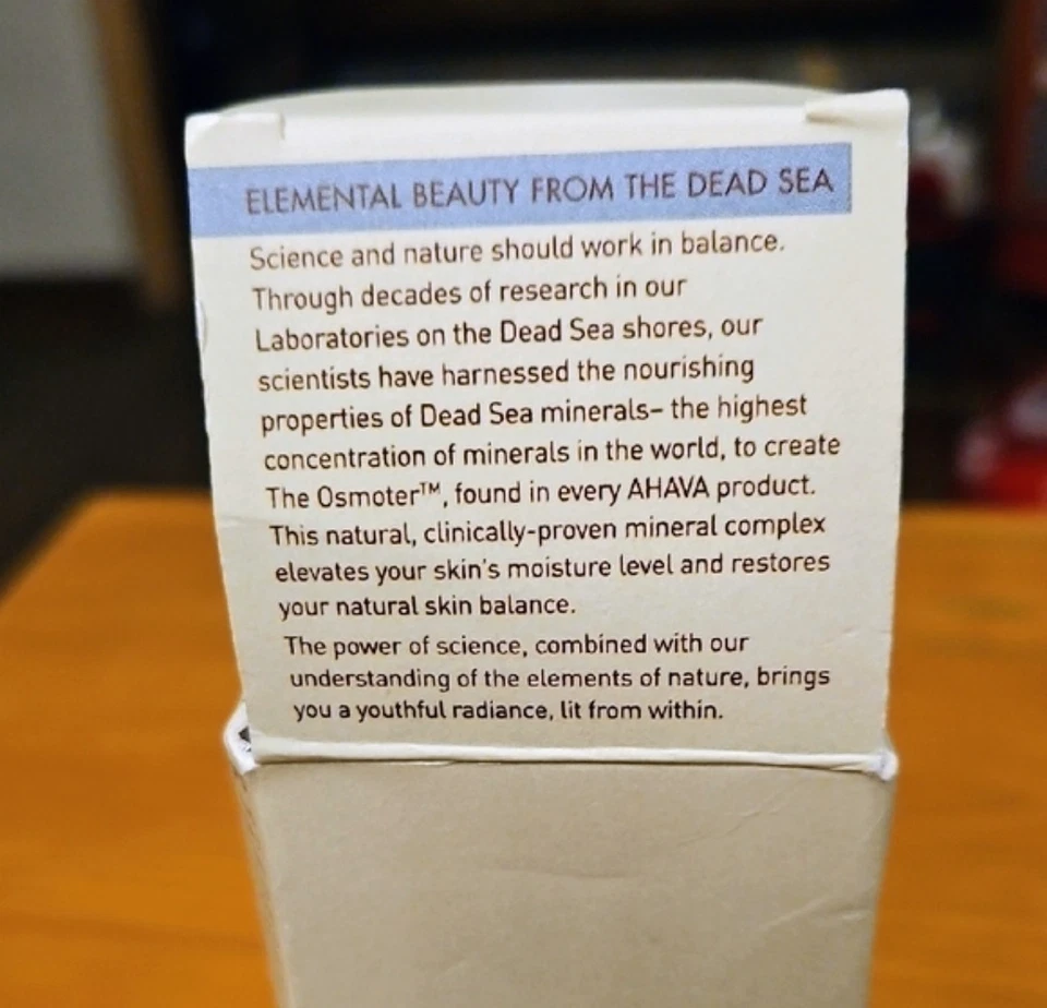 Máscara purificadora de barro del Mar Muerto AHAVA Time to Clear limpiador facial 3,4 fl oz completa S Foto 4 de 4