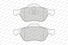 Bremsbelagsatz Vorne Ate-System für Renault Laguna Coupe Dt0/1 II Bg0/1 ab 01->