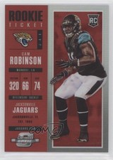 2017 Panini Contenders Optic Rookie Ticket Red Prizm /199 Cam Robinson #97 s7f