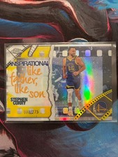 Stephen Curry /275 2025 Topps Chrome Inspirational Insert #IP-2 Warriors