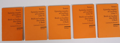 Seneca, Briefe an Lucilius über Ethik, 1. Buch - 5. Buch
