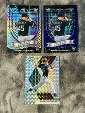 Garrett Crochet 2021 Mosaic Silver Camo Prizm - Crusade Blue Velocity Parallel