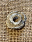 Unique Fired Civil War Bullet With Perfect Center Impact Hole. Very Cool!