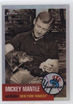 2007 Topps Chrome The Story Refractor /500 Mickey Mantle #MMS19 HOF n1u