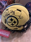 Jerome Bettis Autographed Pittsburgh Steelers F/S Rave Helmet Beckett Cert — photo 1