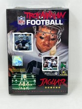 Atari Jaguar - Troy Aikman NFL Football - Brand New / Factory Sealed - CIB image