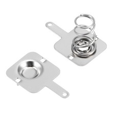 50 Pairs AA Battery Positive Spring Contact Nickeling Plate 11.28mmx11.5mm