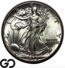 1939 Walking Liberty Half Dollar Blast White Solid Gem BU++
