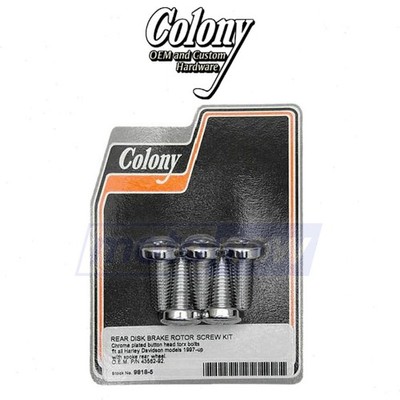 Colony Rear Disc Brake Mounting Kit for 2001-2006 Harley Davidson FXSTDI vz