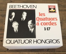 BEETHOVEN ~ QUATUOR HONGROIS 1-17 / EMI CZS 7...
