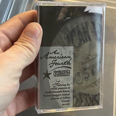 #ad Cassette AN AMERICAN FOURTH Adams County PA Celebrates Its Bicentennial 2000 $9.00
