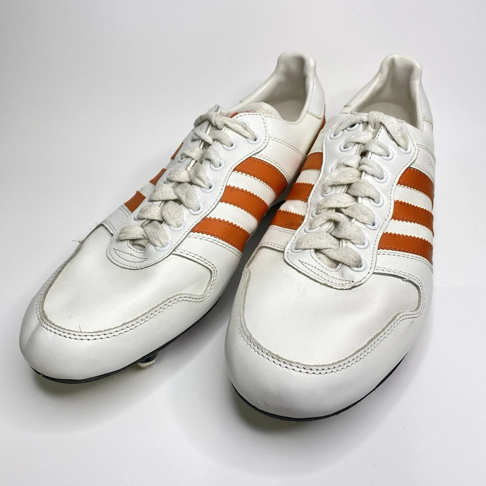 Botines de fútbol Adidas vintage de los años 80 para hombre talla 13 S Rush L parte superior baja Foto 2 de 4
