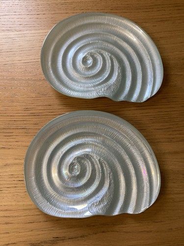 Glass Shell Plate Dishes
