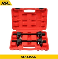 2pcs Coil Spring Compressor For MacPherson Struts Shock Absorber Car Garage Tool