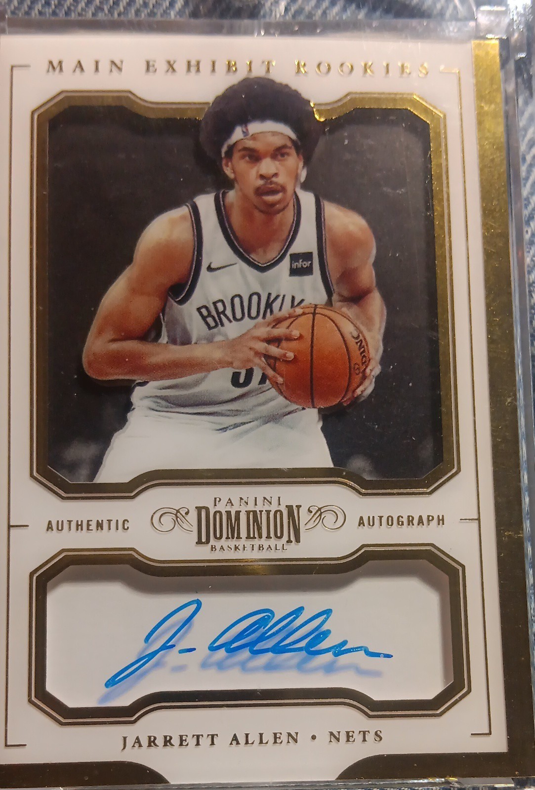 Jarrett Allen #MR-JAL 2017-18 Panini Dominion Basketball Main Exhibit Rookie Autographs