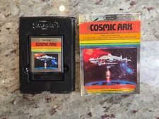 Cosmic Ark IMAGIC (Atari 2600, 1982) In Box + Game